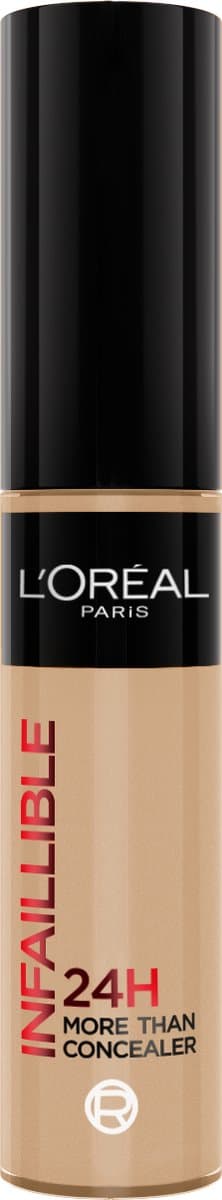 L'Oréal Paris Infaillible More Than Concealer 329 Warm - Langhoudende concealer met hoge dekking - Vegan - 11ml