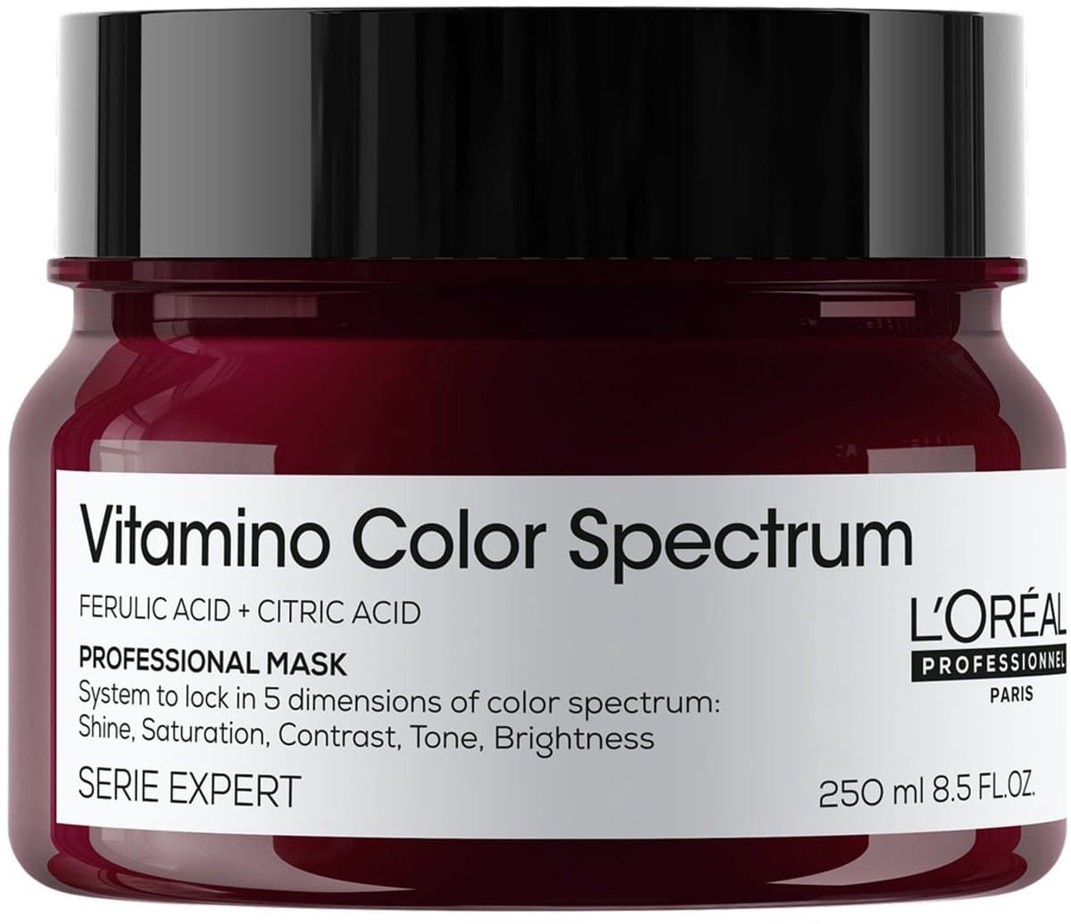 L’Oréal Professionnel Vitamino Color Spectrum Masker - Hydrateert en verzorgt - Kleurbescherming voor gekleurd haar - 250 ml
