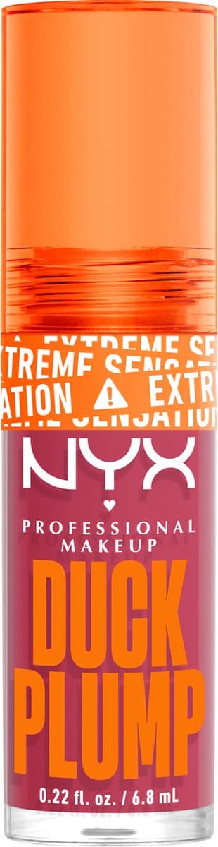 Nyx Professional Makeup Duck Plump - Strike A Rose - Plumping lipgloss - Roos - 6,8ml