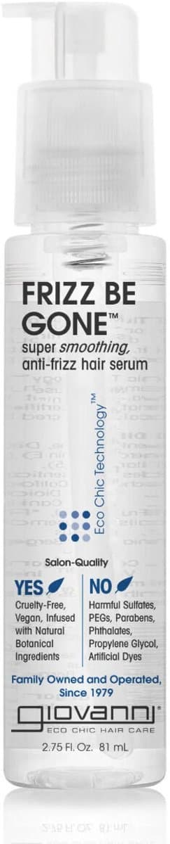 Giovanni Cosmetics - Frizz Be Gone - Super Smoothing Anti-Frizz Hair Serum - 81 ml