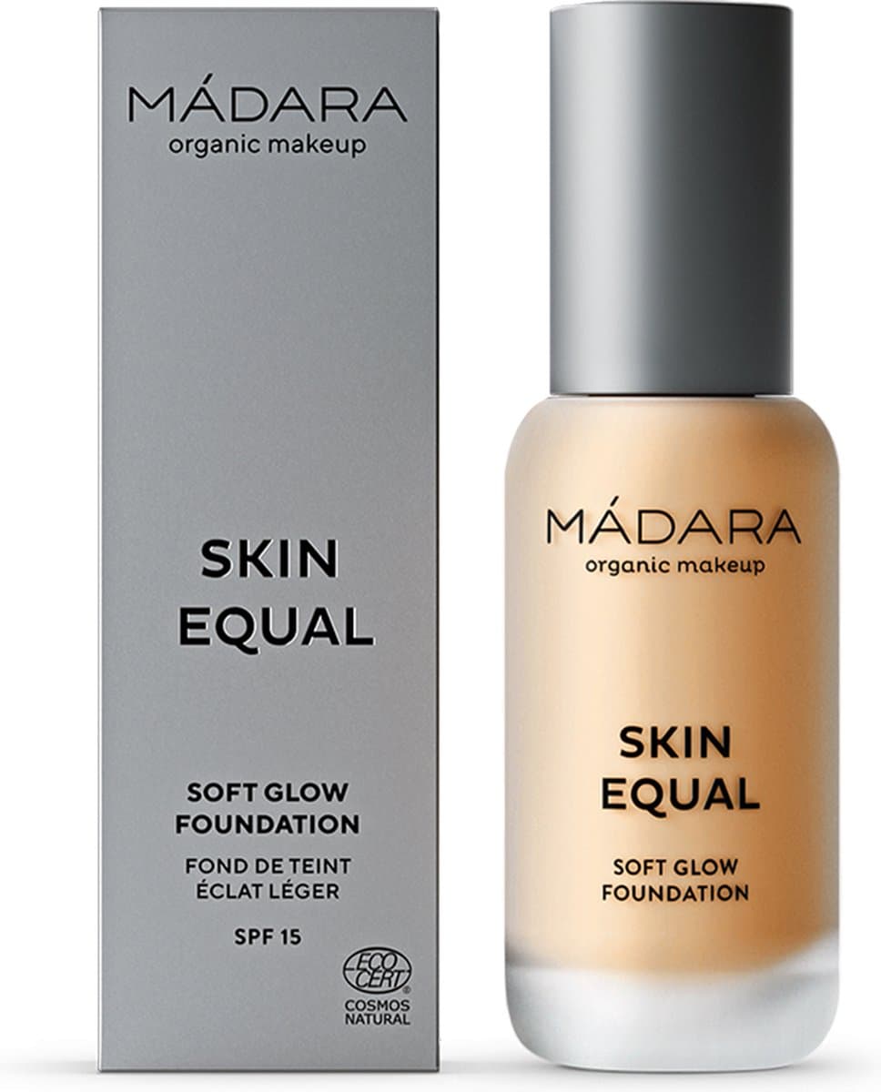 MÁDARA Skin Equal Foundation #50 Golden Sand 30 ml - vegan - SPF 15