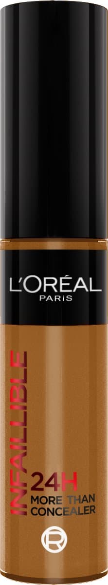 L'Oréal Paris Infaillible More Than Concealer 338 Warm Concealer - Langhoudende concealer met hoge dekking - Vegan - 11ml