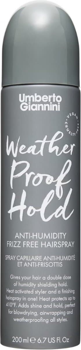 Umberto Giannini - Weather Proof Hold Anti-Humidity Frizz Free Hairspray - 200ml