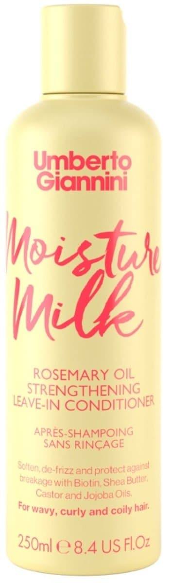 Umberto Giannini - Strong Curls Moisture Milk Rosemary Oil Leave-In Conditioner - 250ml