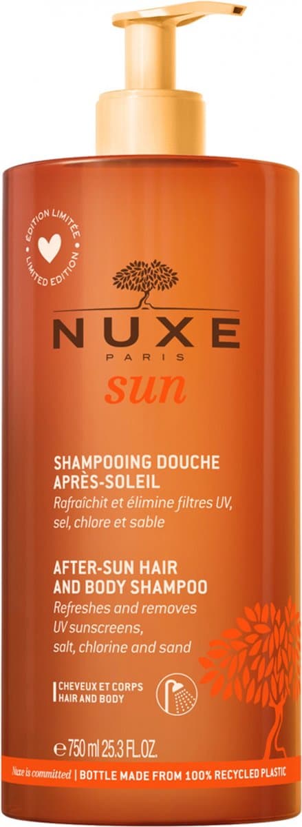 Nuxe Sun Shampoing Douche Après-Soleil Corps et Cheveux 750 ml