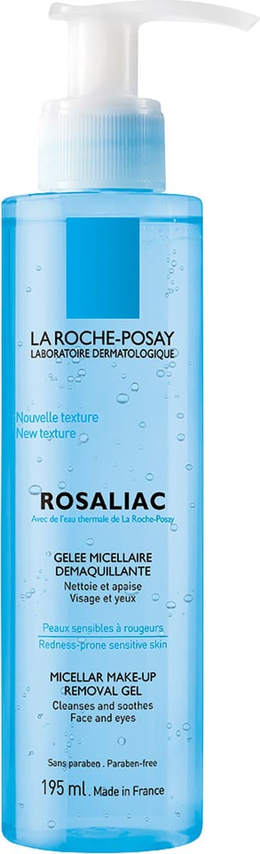 La Roche-Posay Rosaliac Micellaire Reinigingsgel 195ml- Kalmeert en zuivert