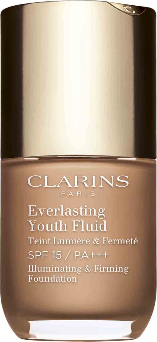 Clarins Everlasting Youth Fluid Illuminating & Firming Foundation - 112 Amber - Foundation - 30 ml