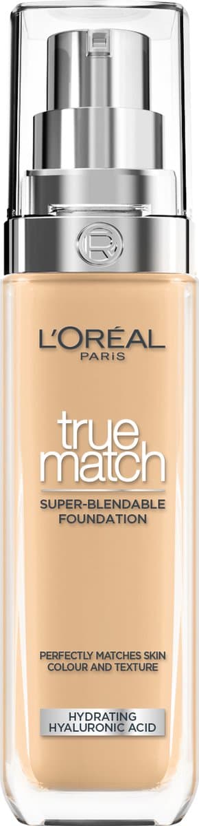 L’Oréal Paris True Match Foundation - 4D/W - Natuurlijk Dekkende Foundation met Hyaluronzuur en SPF 16 - 30ml - Vegan