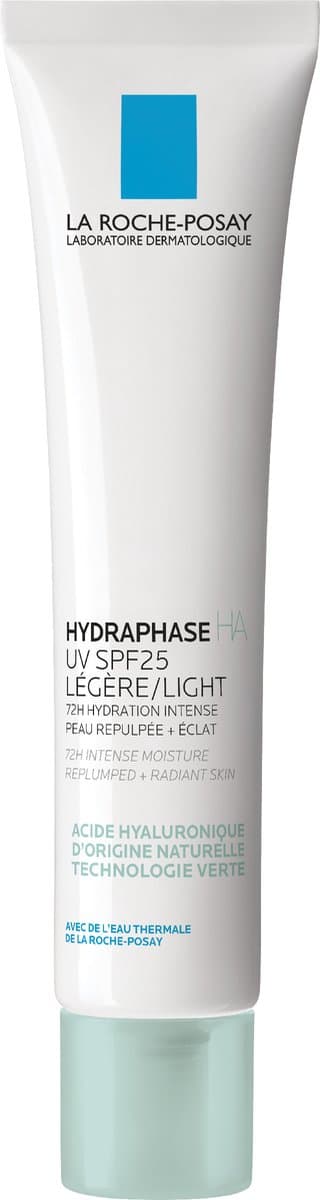 La Roche-Posay Hydraphase HA UV SPF25 Lichte hydraterende dagcreme 40ml met hyaluronzuur, hydrateert tot 72 uur