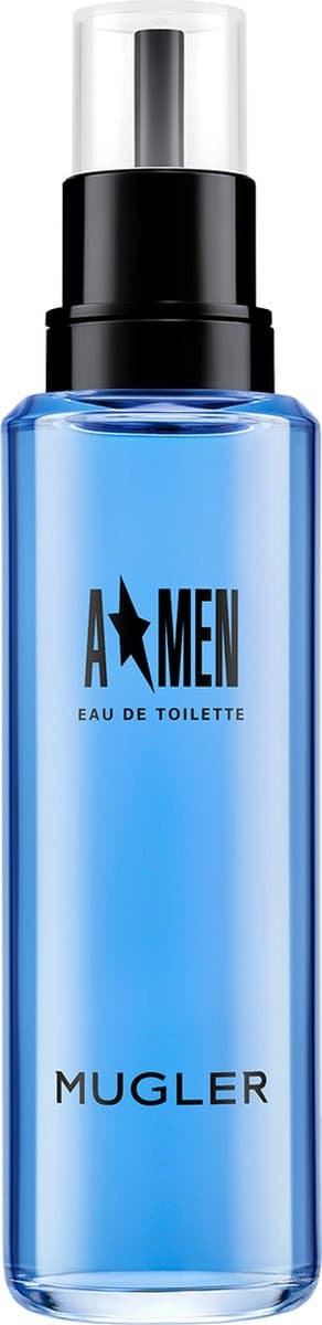 Mugler A-Men Eau de Toilette - Amber & Houtachtig Parfum - Navulling - 100ml