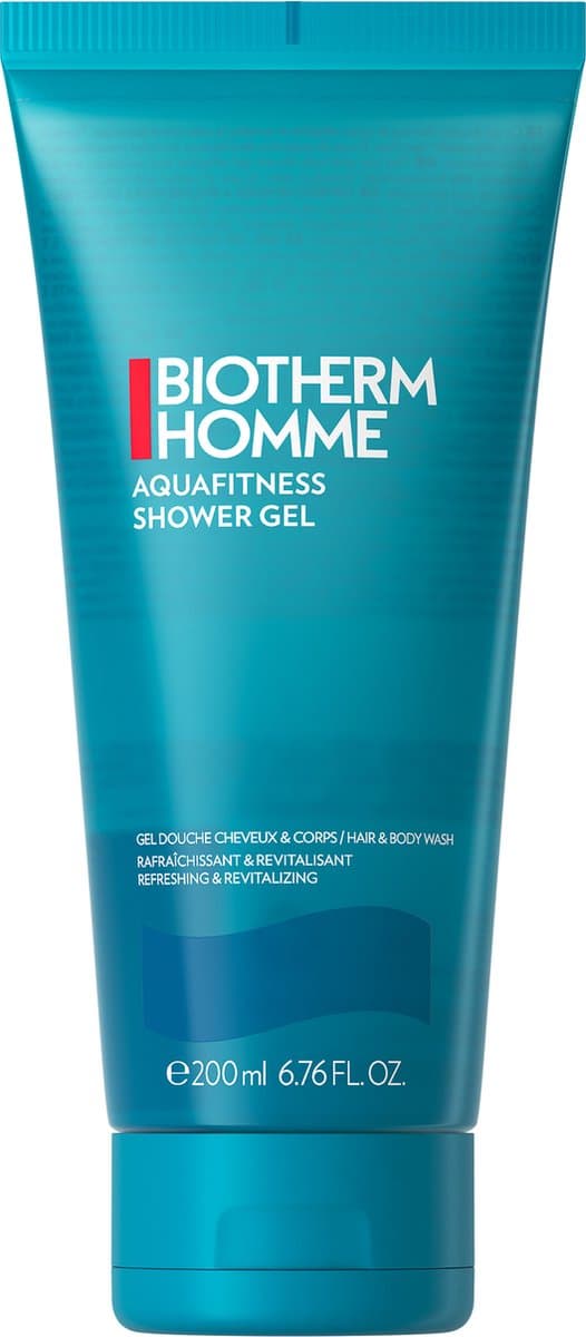 Biotherm Homme Aquafitness Douchegel - Haar & Body voor Mannen - 200ml