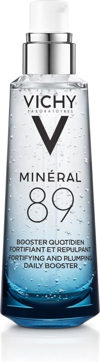 Vichy Minéral 89 Dagelijkse Booster - Verstevigend en Opvullend - Geschikt voor een Gevoelige Huid - 75ml