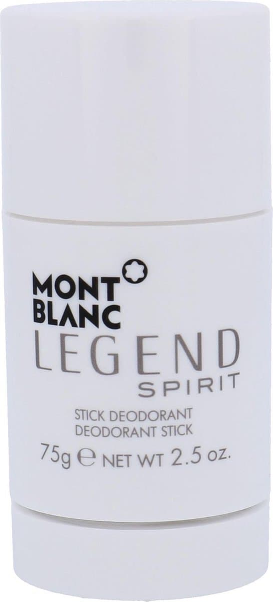 Mont Blanc Legend Spirit Deodorant Stick voor mannen - Geschikt voor alle huidtypes - 75 g