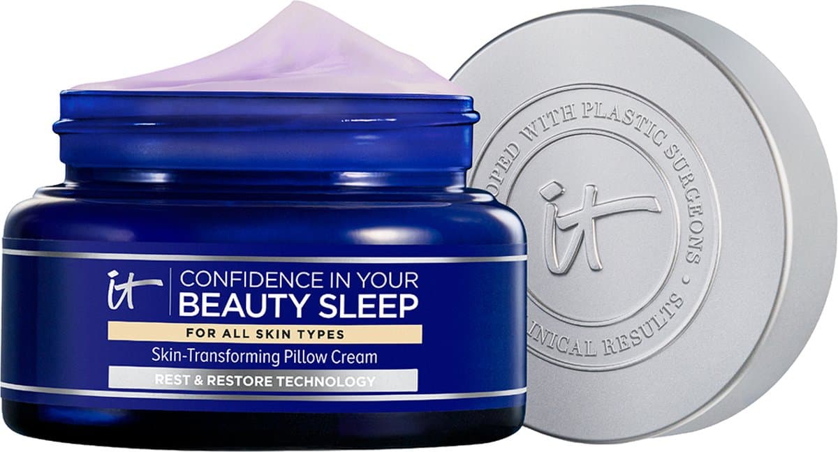 IT Cosmetics Confidence in Your Beauty Sleep Cream Nachtcrème - Tegen Huidveroudering & Lavendelgeur - 60ml