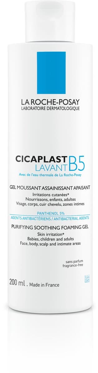 La Roche-Posay Cicaplast B5 Wasgel - voor een Geïrriteerde, Gevoelige Huid - 200ml