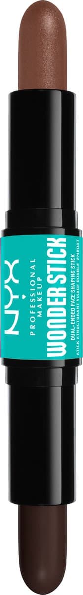 Nyx Professional Makeup ™ Stick - Deep Rich - Contouring & Highlight Stick met twee uiteinden - Zeer Donker