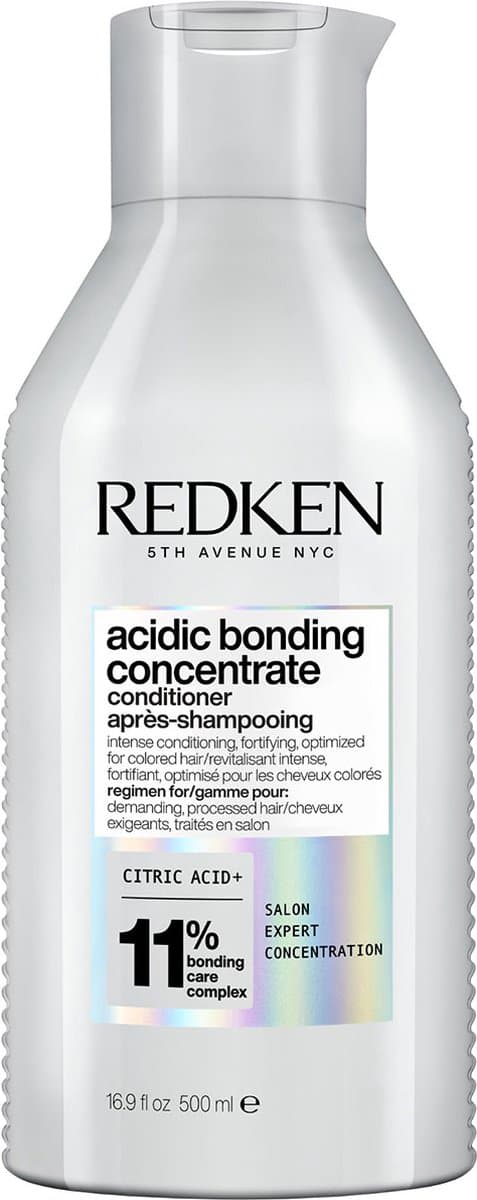 Redken - Acidic Bonding Concentrate Conditioner - Diep Herstellende en Versterkende Conditioner - Bonding Verzorging - 500ML