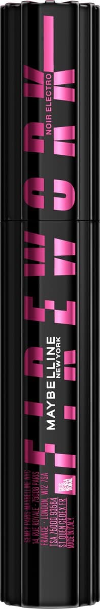 Maybelline New York Lash Sensational Firework mascara electro Black - verrijkt met pro-vitamine B - SuperSpark™- borsteltje voor 360° uitgewaaierde...