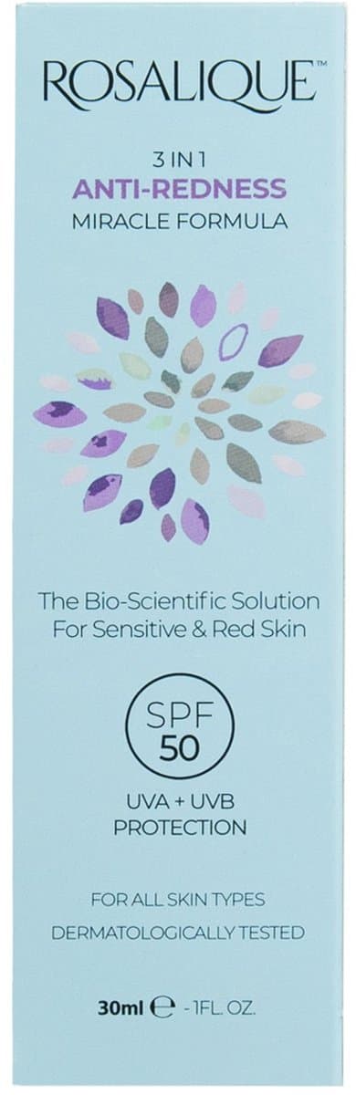 Rosalique - Anti-Redness Formula SPF 50 - 0%parfum - 30ml
