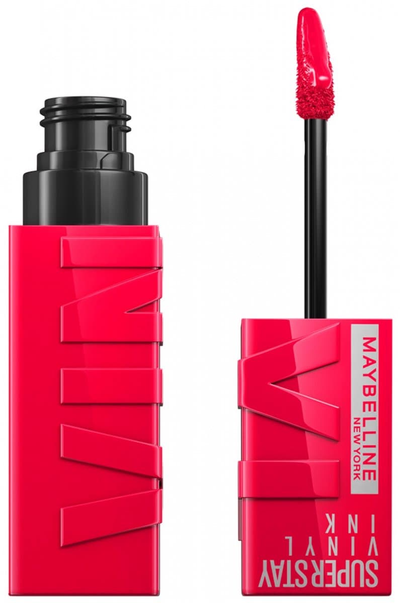 Maybelline New York - SuperStay Vinyl Ink Lipstick - 45 Capricious - Roze - Langhoudende Lippenstift - 4,2 ml