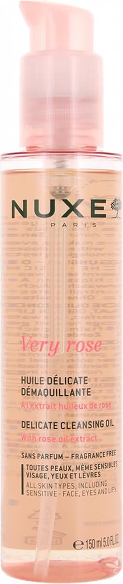 Nuxe Very Rose Delicate Cleansing Oil - 150ml