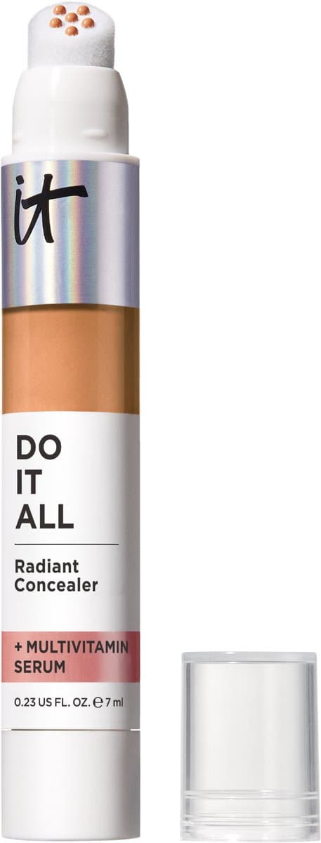 IT Cosmetics DO IT ALL Radiant Concealer - Concealer en multivitamine serum 2-in-1 - Medium dekking - 410 Tan Neutral