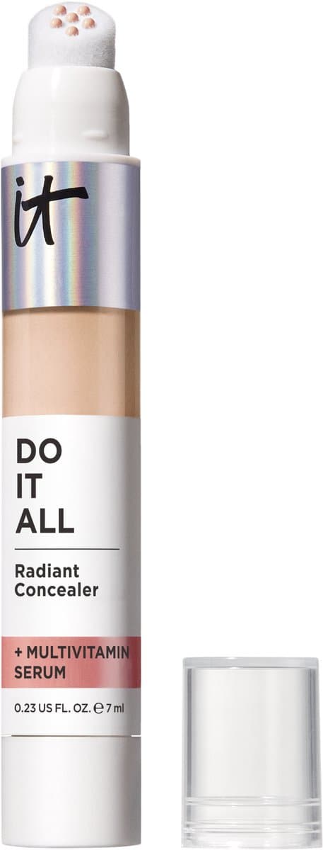 IT Cosmetics DO IT ALL Radiant Concealer - Concealer en multivitamine serum 2-in-1 - Medium dekking - 210 Light Neutral