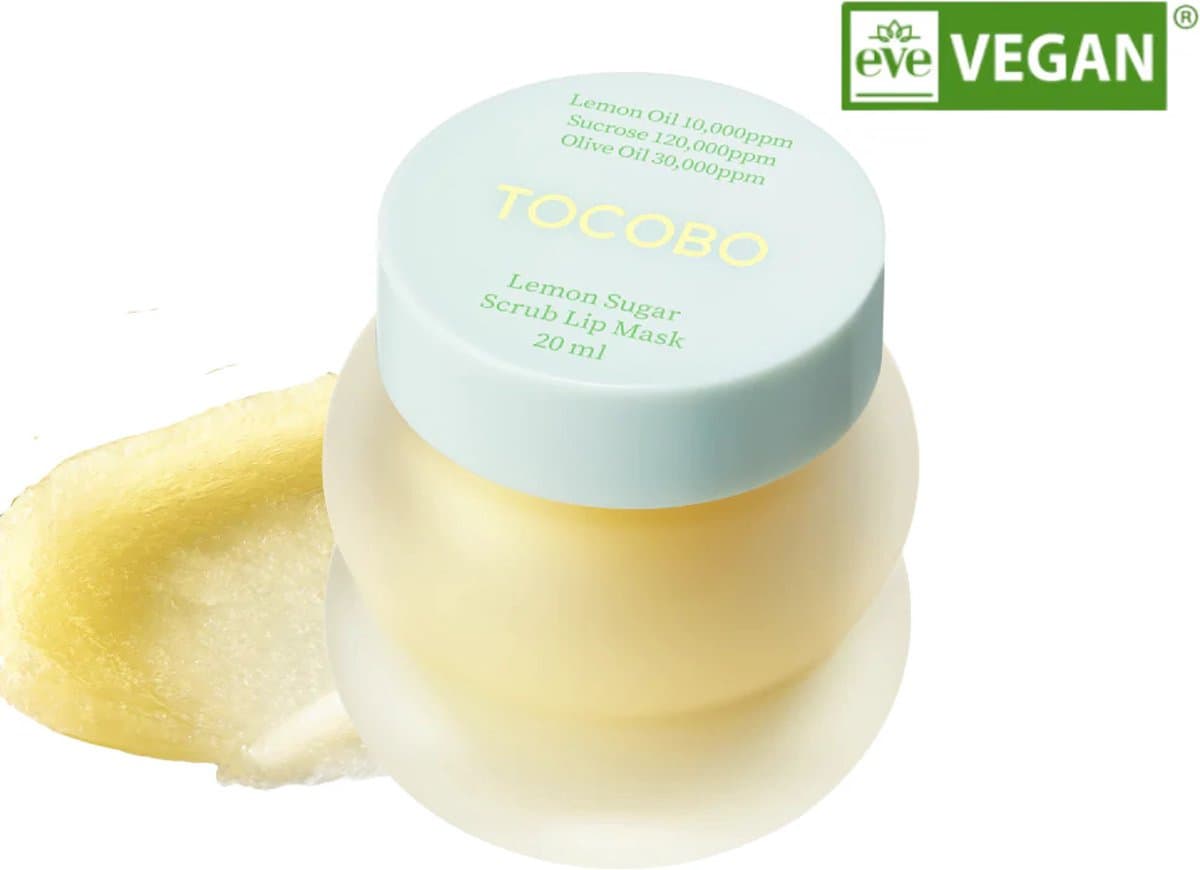 TOCOBO - Lemon Sugar Scrub Lipmasker 20ml - Korean Skincare