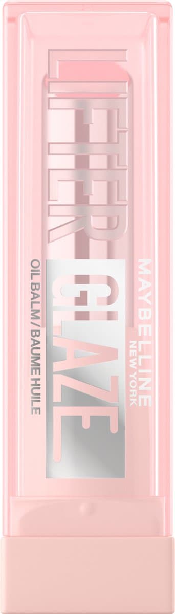 Maybelline New York Lifter Glaze Oil 002 Pink Drip Lippenbalsem - Tot 24 uur hydratatie - Met glanzende pigmenten - 3 gr