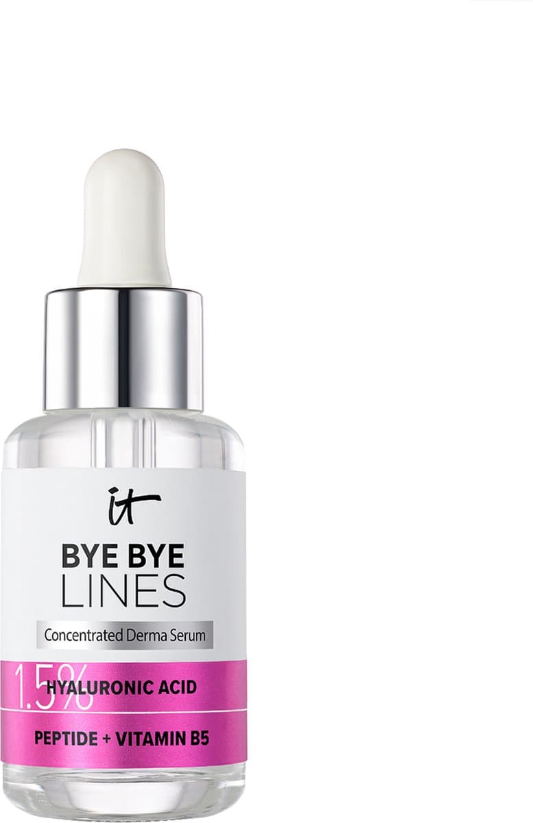 IT Cosmetics Bye Bye Lines Hyaluronzuur Serum - Geconcentreerd Derma Serum & Tegen Fijne Lijntjes - 30ml