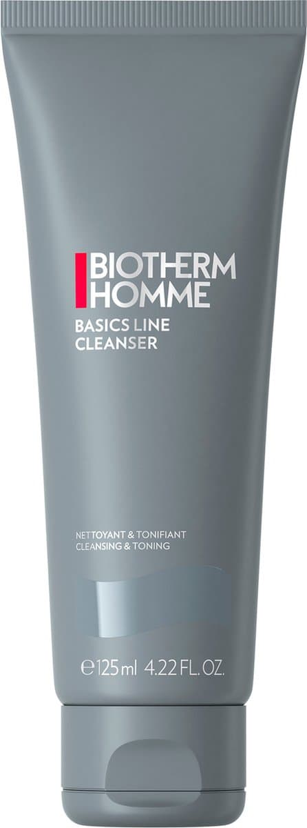 Biotherm Homme Basics Line Cleanser Gezichtsreiniger - Exfolierend - 125ml