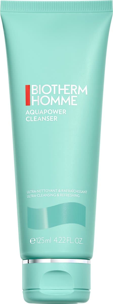 Biotherm Homme Aquapower Cleanser - Voor mannen - Hydraterende Gezichtsreiniger - Glycerine - 125ml