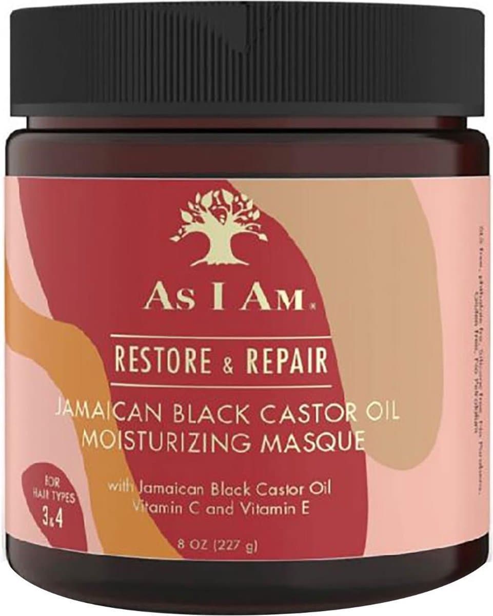 Haarmasker Restore & Repair Jamaican Black Castor Oil As I Am (227 g)