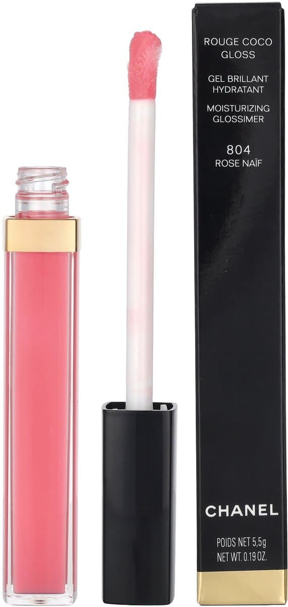 Chanel Rouge Coco Gloss Moisturizing Glossimer - 804 Rose Naïf