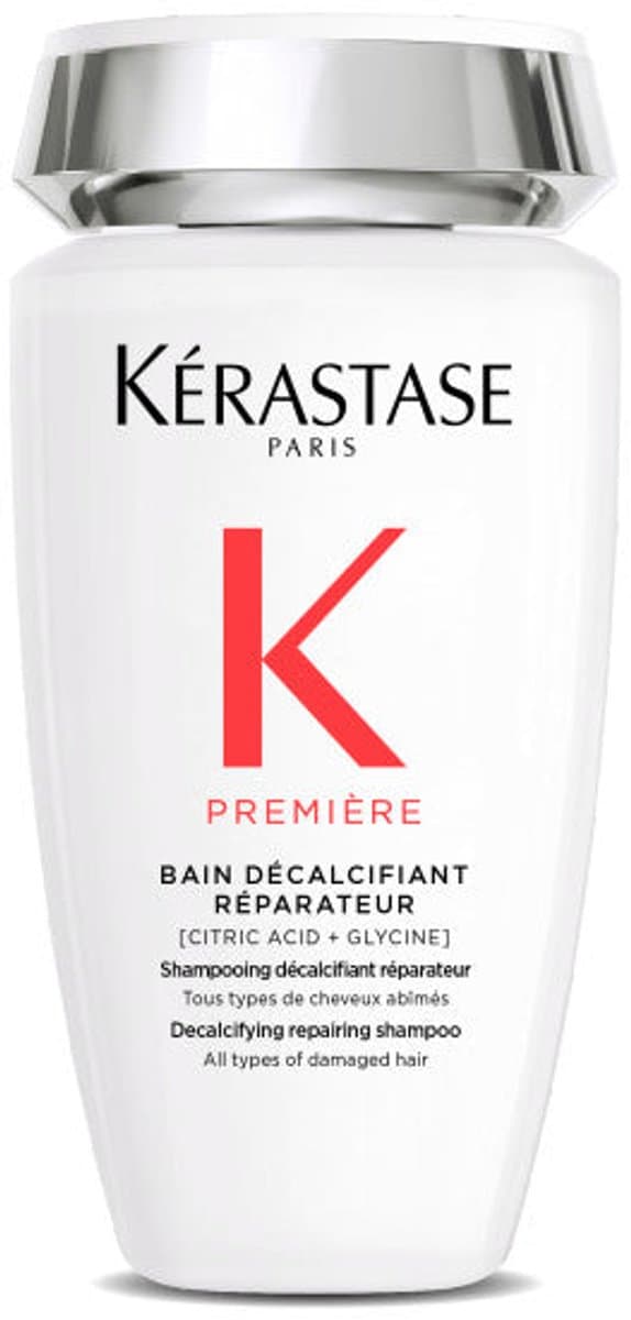 Kérastase Première Bain Décalcifiant Réparateur Shampoo – Calciumverwijderend en herstellend - Voor alle types beschadigd haar - 80ml
