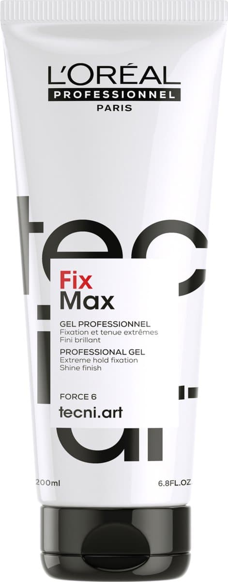 L'Oréal Professionnel Tecni. ART Fix Max Gel - Extra sterk fixerende sculpting gel - Alle haartypes - 200 ml