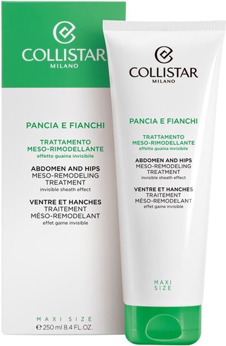 Collistar Crème Body Body Abdomen And Hip Meso-Remodeling Treatment Invisible Sheath Effect