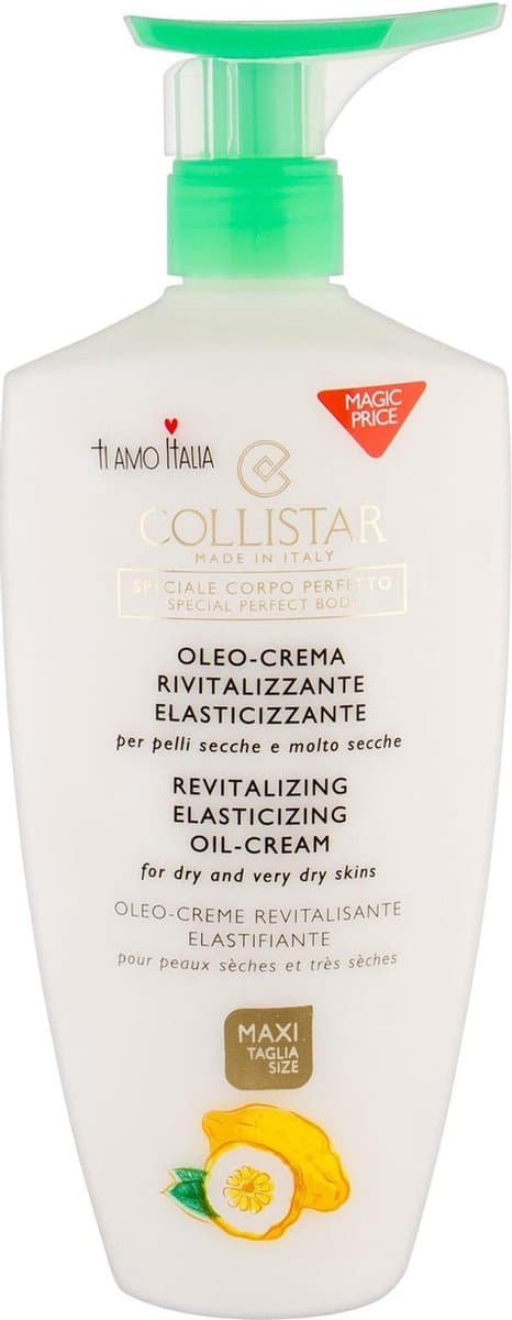 Collistar Revitalizing Elasticizing Oil-Cream 400 ml