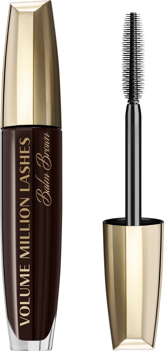 L'Oréal Paris - Volume Million Lashes Balm Brown - Bruin - Verzorgende Volume Mascara - 10.7 ml