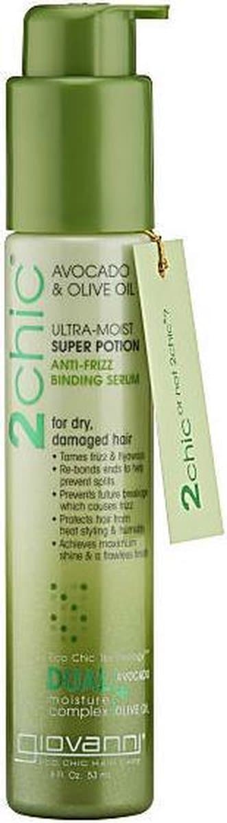 Giovanni Cosmetics - 2chic Ultra-Moist Super Potion Anti-Frizz & Binding Serum Oil - 81 ml