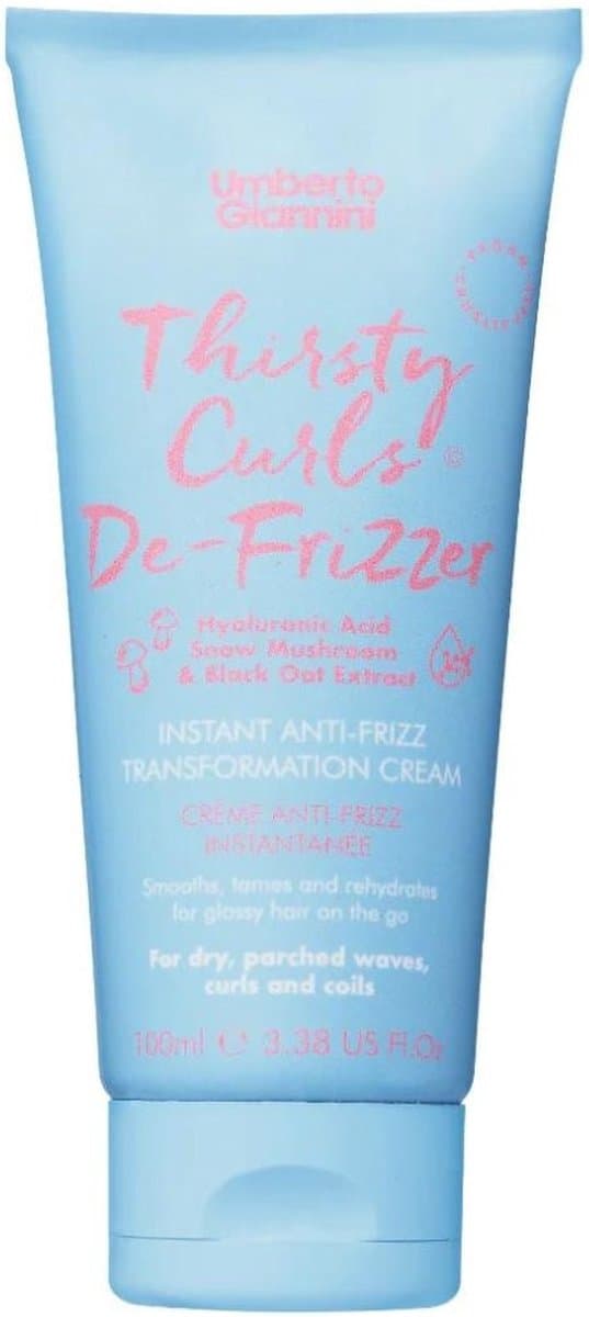 Umberto Giannini - Thirsty Curls Instant Anti-Frizz Transformation Cream - 100ml