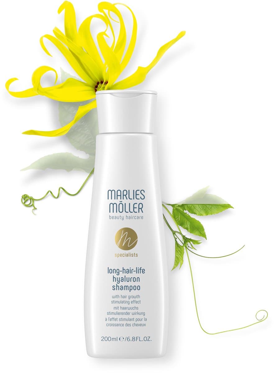 Shampoo Marlies Möller Long Hair Life Hyaluron 200 ml