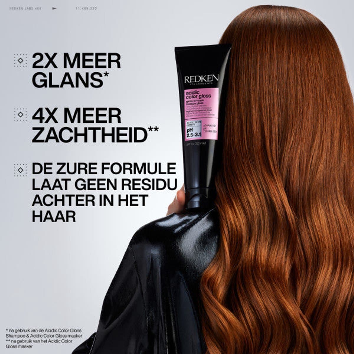 Redken - Acidic Color Gloss 1-Min Gloss-in-Mask - Voor gekleurd haar - Intense glans en hydratatie - 50ML