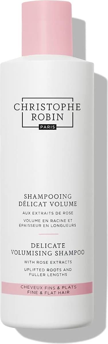 Christophe Robin Delicate Volumizing Shampoo with Rose Extracts 500 ml