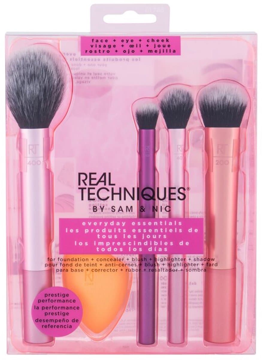 Real Techniques Everyday Essentials - Kwastenset