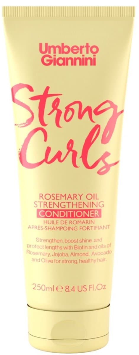 Umberto Giannini - Strong Curls Rosemary Oil Strengthening Conditioner - 250ml