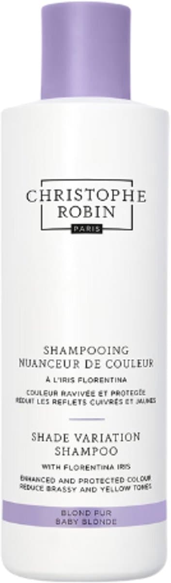 Christophe Robin Shade Variation Shampoo With Florentina Iris Baby Blonde - 250ml