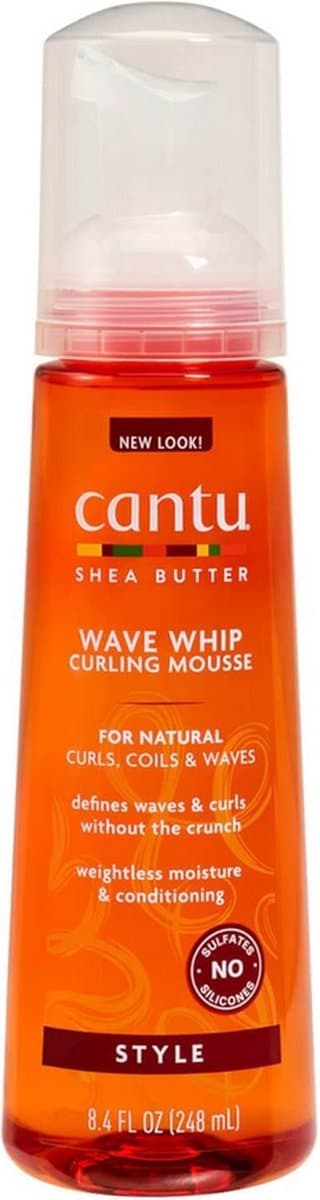 Cantu for Natural Hair Wave Whip Curling Mousse 248 ml