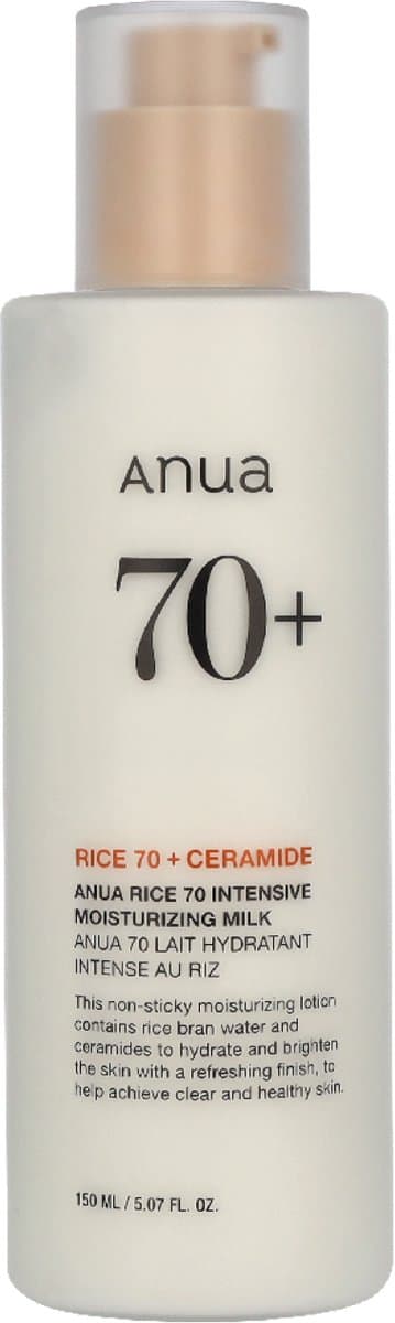 Anua Rice 70 + Ceramide Moisturizing Milk 150 ml