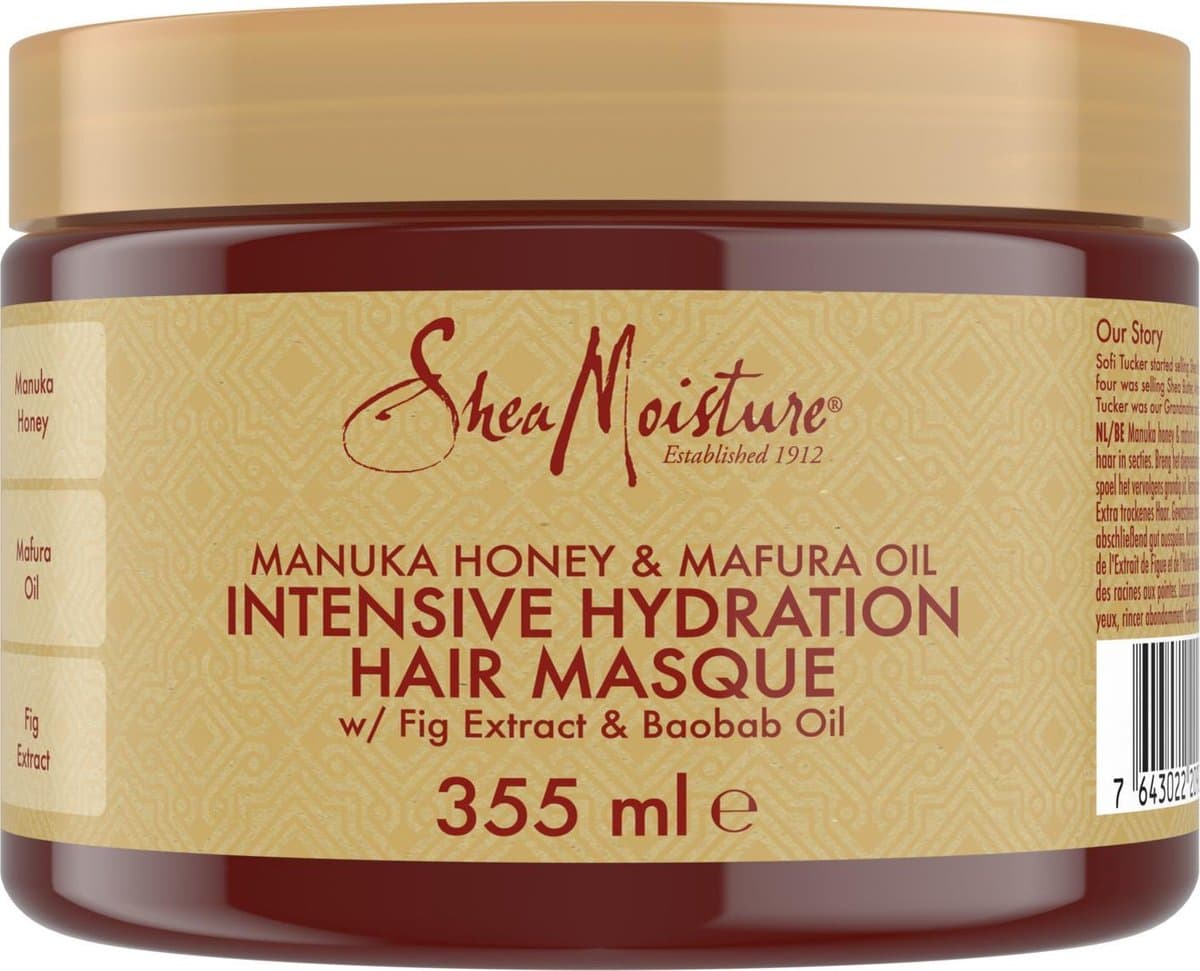 SheaMoisture Manuka Honey & Mafura Oil - Masker Intensive Hydration - 355 ml